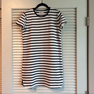 Madewell striped t shirt dress